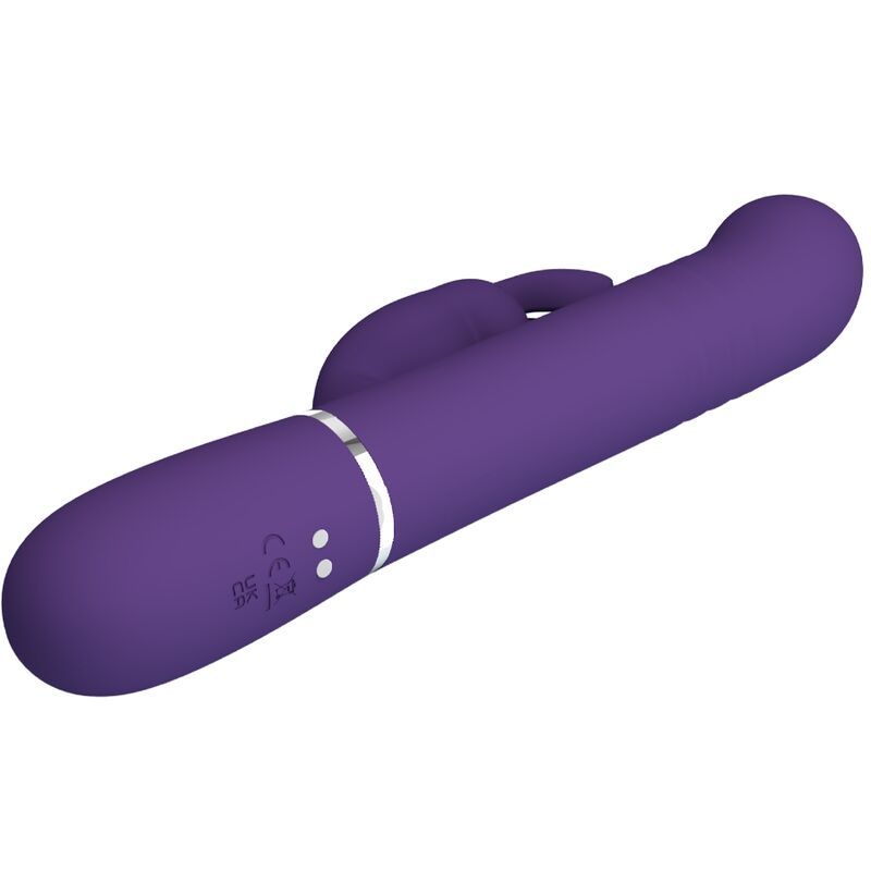 PRETTY LOVE - Coale Rabbit Vibrator 4 In 1 Purple