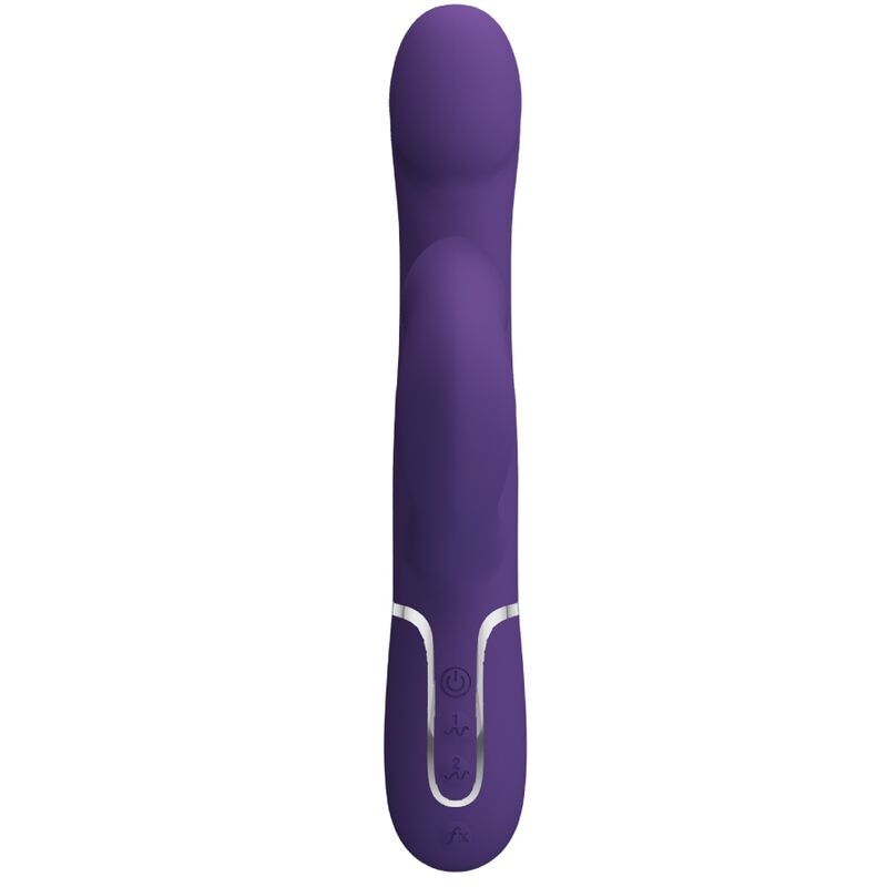 PRETTY LOVE - Zalin Rabbit Vibrator Pearls 4 In 1 Paars