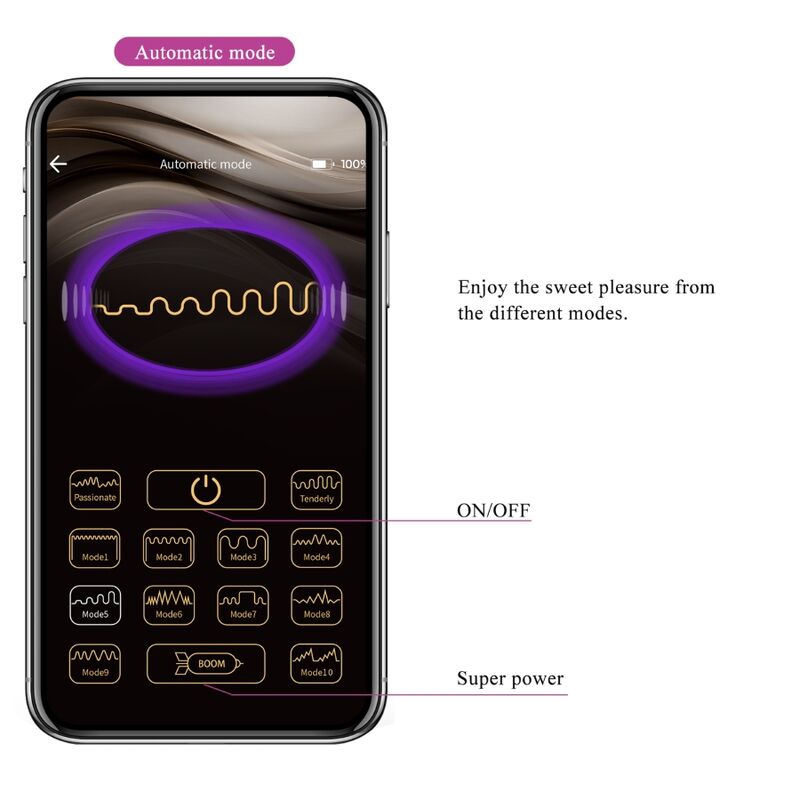 PRETTY LOVE - Hector Electroshock Vibrator Free APP Violet