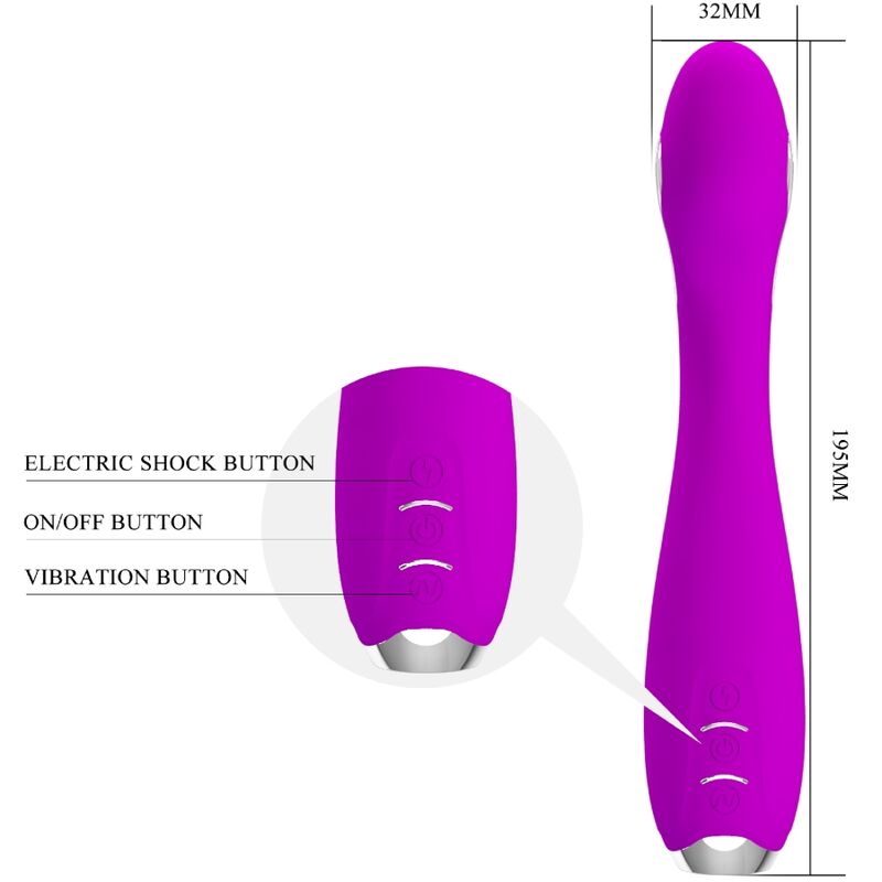 PRETTY LOVE - Hector Electroshock Vibrator Free APP Violet
