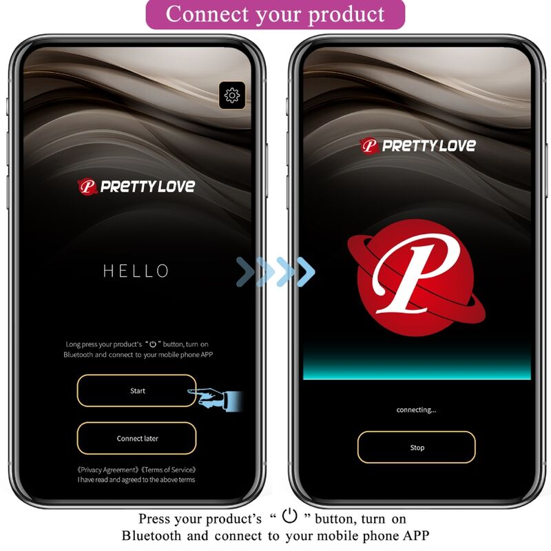 PRETTY LOVE - Hector Electroshock Vibrator Free APP Violet