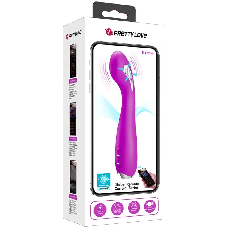 PRETTY LOVE - Hector Electroshock Vibrator Free APP Violet