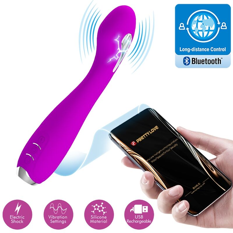 PRETTY LOVE - Hector Electroshock Vibrator Free APP Violet