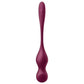 Satisfyer - Love Birds Vary Vibrating Balls Free APP Wine Red