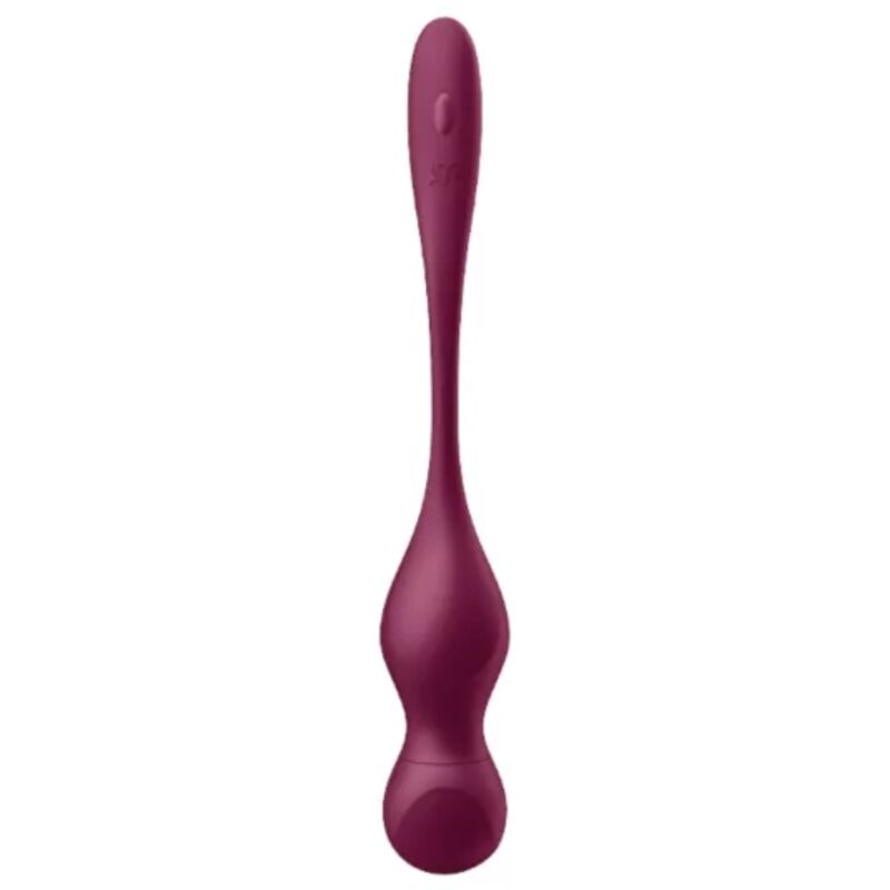 Satisfyer - Love Birds Vary Vibrating Balls Free APP Wine Red