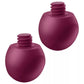 Satisfyer - Love Birds Vary Vibrating Balls Free APP Wine Red