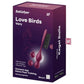 Satisfyer - Love Birds Vary Vibrating Balls Free APP Wine Red