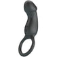 PRETTY LOVE - Trae Vibrating Zwart Ring With Stimulator