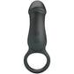 PRETTY LOVE - Trae Vibrating Zwart Ring With Stimulator