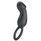 PRETTY LOVE - Trae Vibrating Zwart Ring With Stimulator