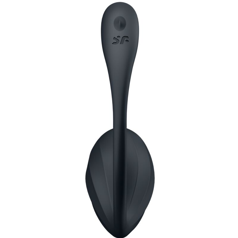 SATISFYER - Ribbed Petal G Point Stimulator Afstandsbediening Zwart Free APP
