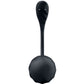SATISFYER - Ribbed Petal G Point Stimulator Afstandsbediening Zwart Free APP