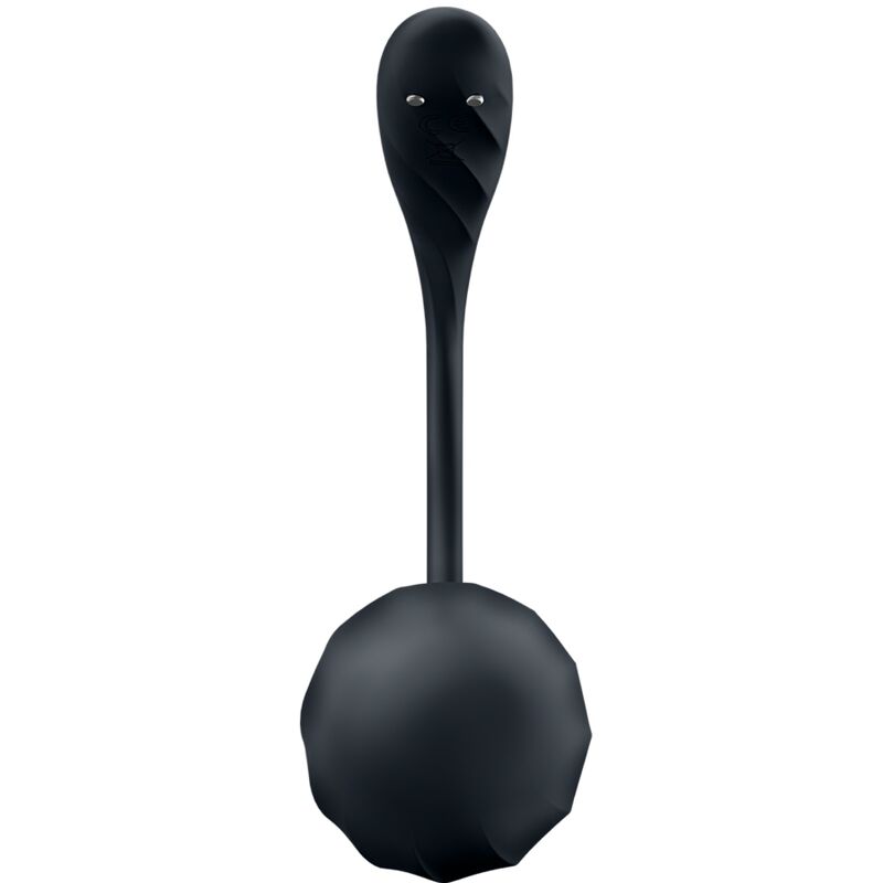 SATISFYER - Ribbed Petal G Point Stimulator Afstandsbediening Zwart Free APP