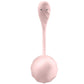 SATISFYER - Ribbed Petal G Point Afstandsbediening Stimulator Rose Free APP