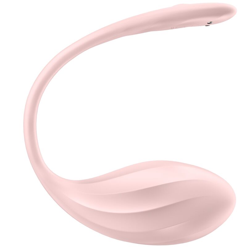 SATISFYER - Ribbed Petal G Point Afstandsbediening Stimulator Rose Free APP