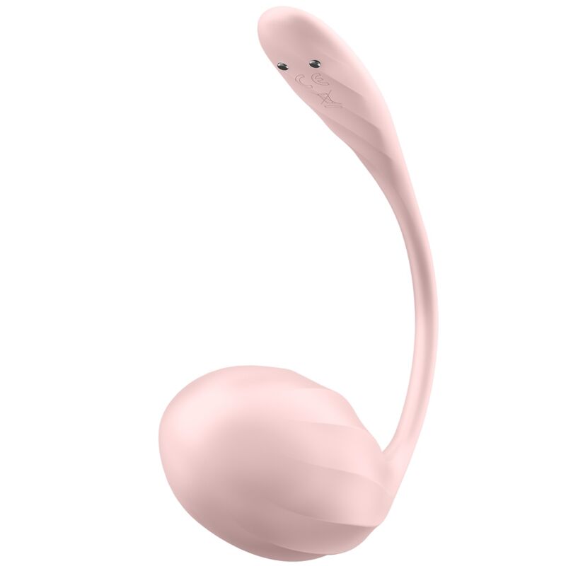 SATISFYER - Ribbed Petal G Point Afstandsbediening Stimulator Rose Free APP