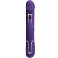 PRETTY LOVE - Kampas Rabbit 3 In 1 Multifunction Vibrator With Tongue Violet