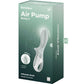 Satisfyer - Luchtpomp Booty 3 Opblaasbare Anale Vibrator Groen Grijs