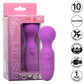 CalExotics - First Time Rechargeable Massager 10 Vibrations Purple