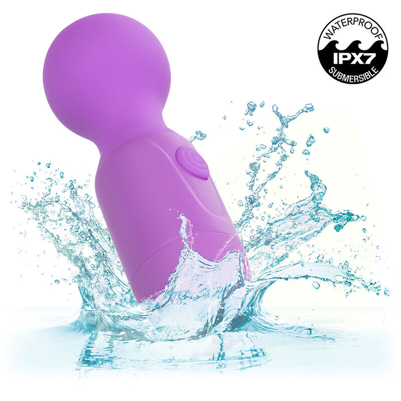 CalExotics - First Time Rechargeable Massager 10 Vibrations Purple