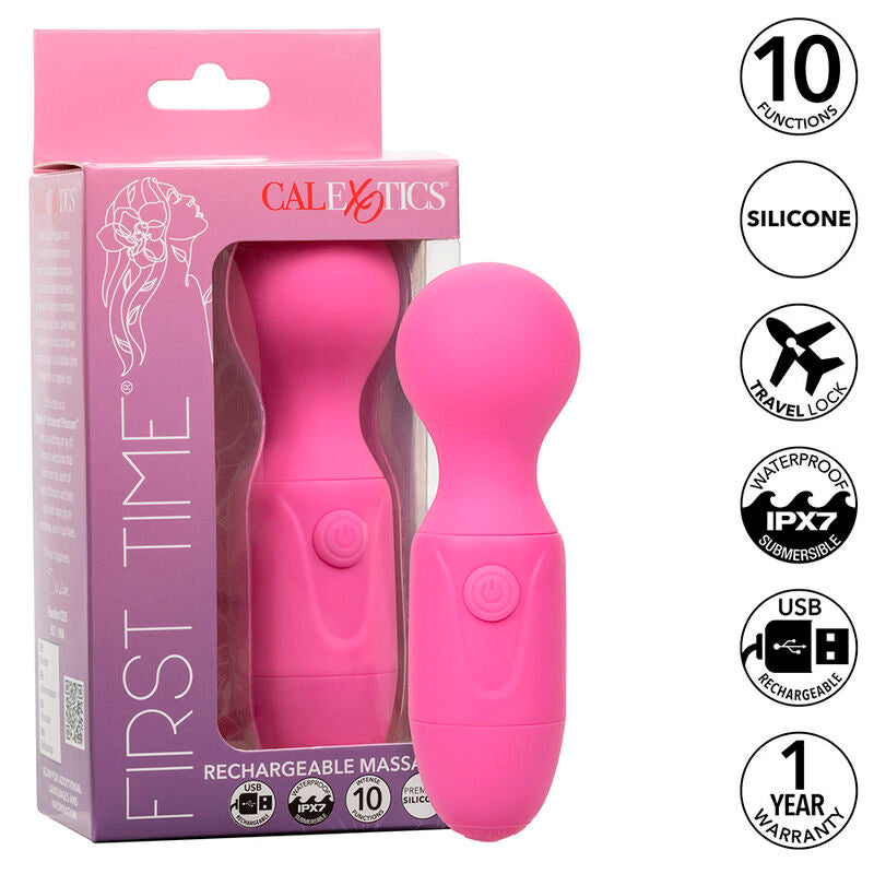 CalExotics - Eerste Keer Oplaadbare Massager 10 Vibraties Roze