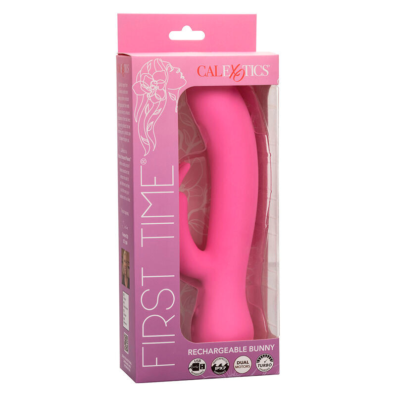 CalExotics - Eerste Keer Oplaadbare Konijnenvibrator Roze