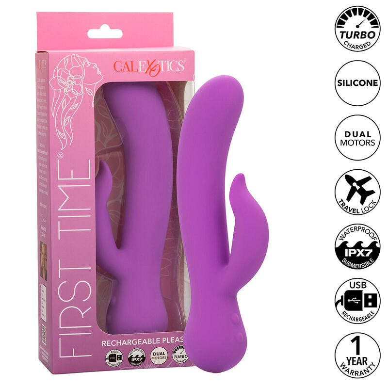 CalExotics - Eerste Keer Plezierige Vibrator Oplaadbaar Paars