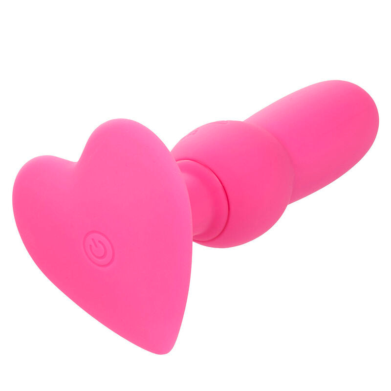 CalExotics - First Time Anal Plug Beaded Probe 10 Vibrations Pink