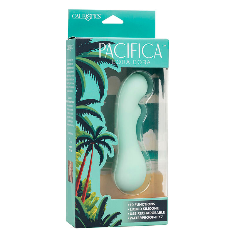 CalExotics - Pacifica Bora Bora G-SPOT Stimulator 10 Vibraties Aqua