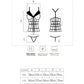 LIVCO CORSETTI FASHION - Laura LC 20215 Corset + Thong S/M