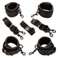 CalExotics - Nocturnal Bed Restraints Leather Adjustable Black