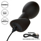 CalExotics - Rock Bottom Anaal Plug 10 Vibraties Siliconen Zwart
