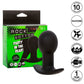 CalExotics - Rock Bottom Anaal Plug 10 Vibraties Siliconen Zwart