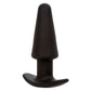 CalExotics - Rock Bottom Tapered Anal Plug 10 Vibraties Siliconen Zwart