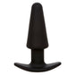 CalExotics - Rock Bottom Tapered Anal Plug 10 Vibraties Siliconen Zwart