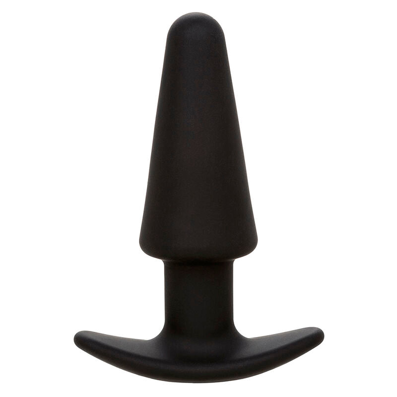 CalExotics - Rock Bottom Tapered Anal Plug 10 Vibraties Siliconen Zwart