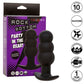 CalExotics - Rock Bottom Anaal Plug Met Kralen 10 Vibraties Siliconen Zwart