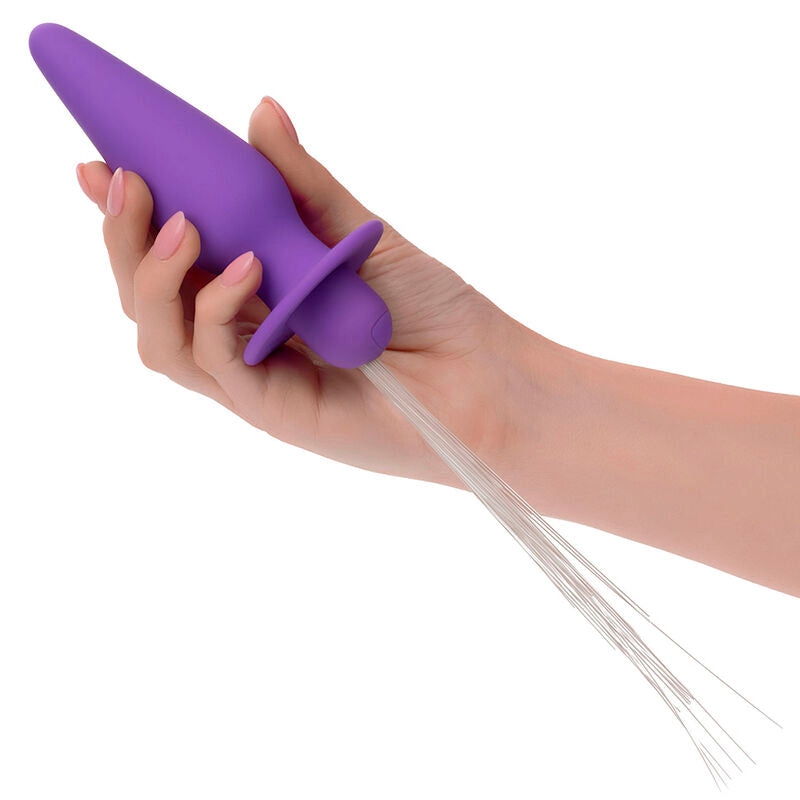 CalExotics - Southern Lights Light Up Anal Plug 10 Vibrations Silicone Purple