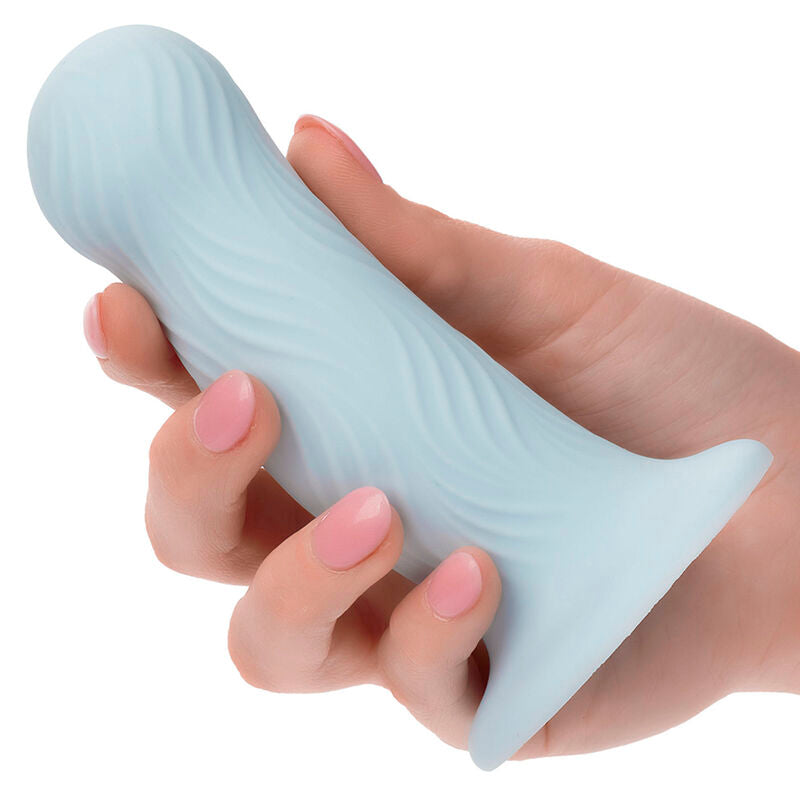 CalExotics - Wave Rider Foam Anal Plug Blue