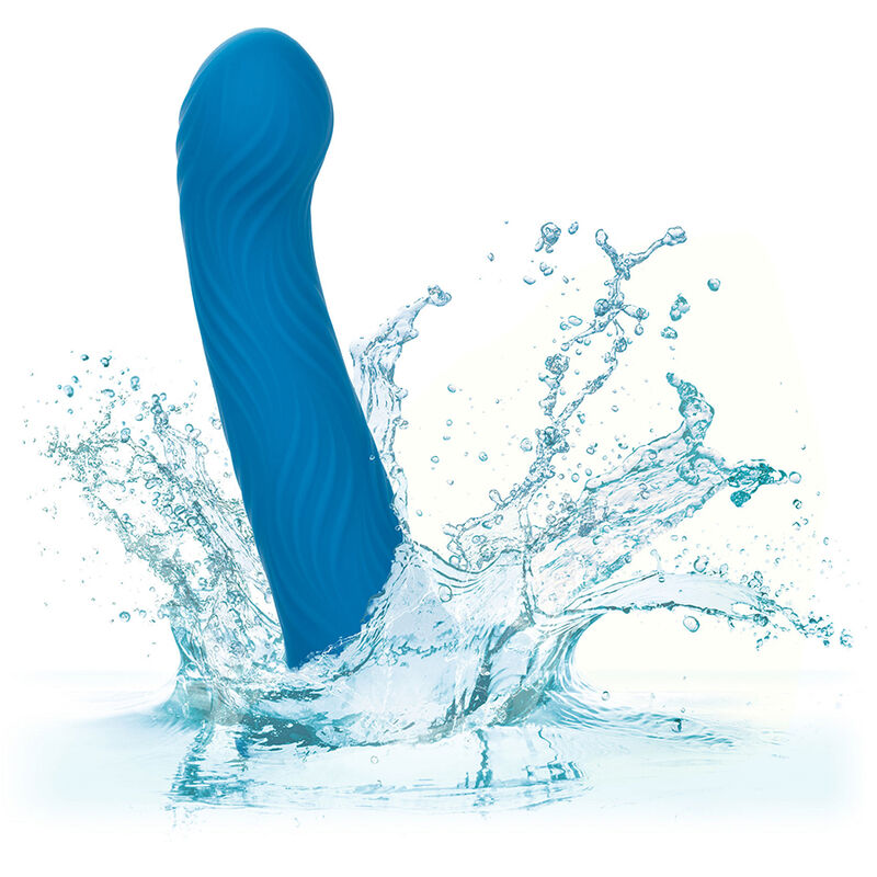 CalExotics - Wave Rider Ripple Anal Plug Blue