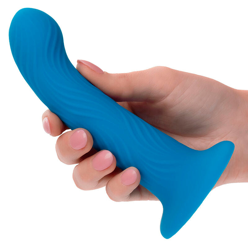 CalExotics - Wave Rider Ripple Anal Plug Blue