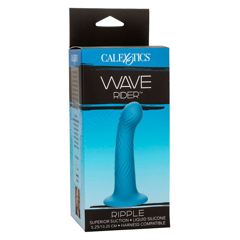 CalExotics - Wave Rider Ripple Anal Plug Blue