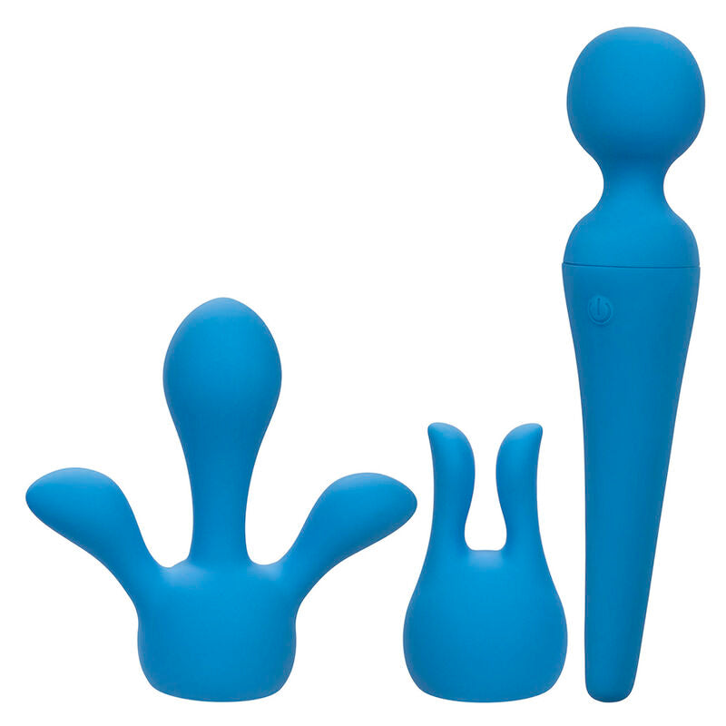 CalExotics - Couture Kit Vibrator Wand 10 Vibrations Blue
