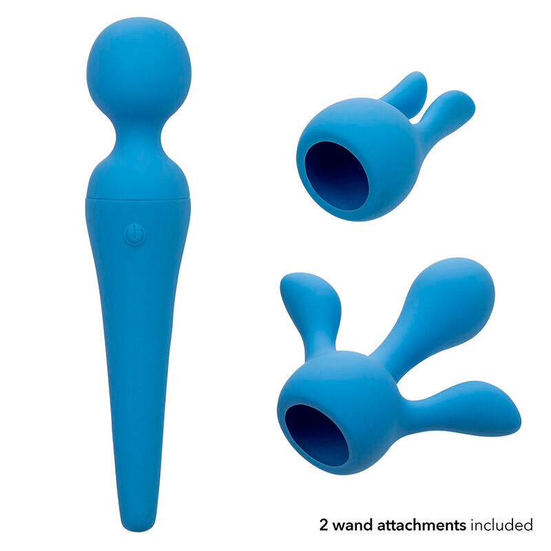 CalExotics - Couture Kit Vibrator Wand 10 Vibrations Blue