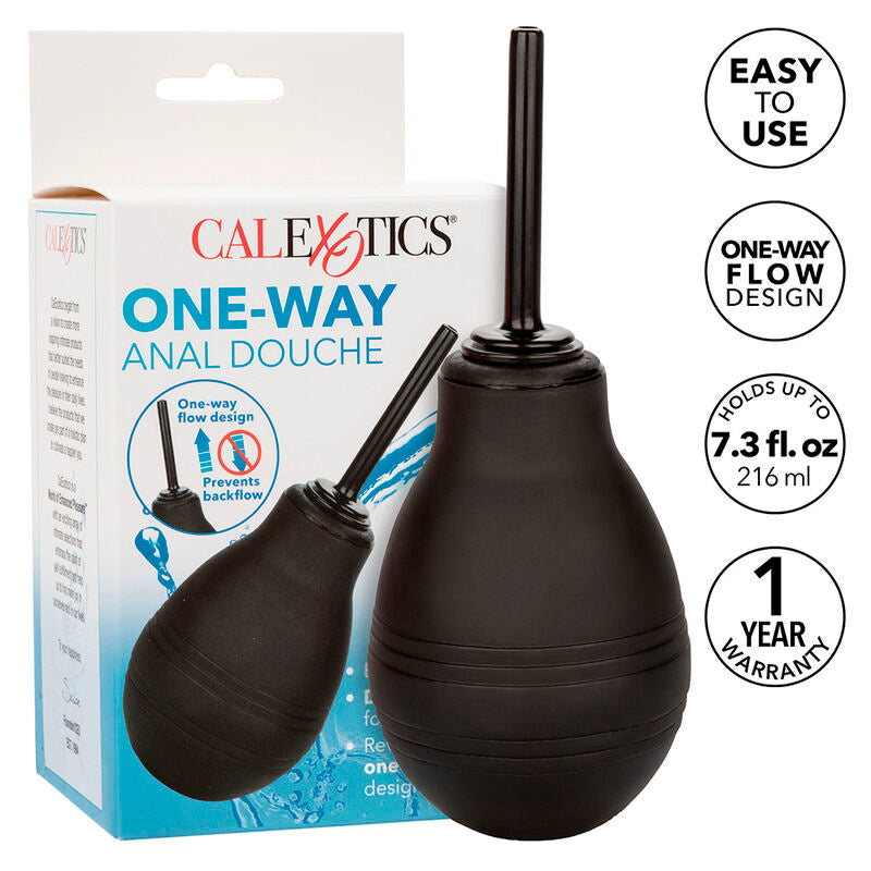 CalExotics - Eenweg Zwarte Anale Douche