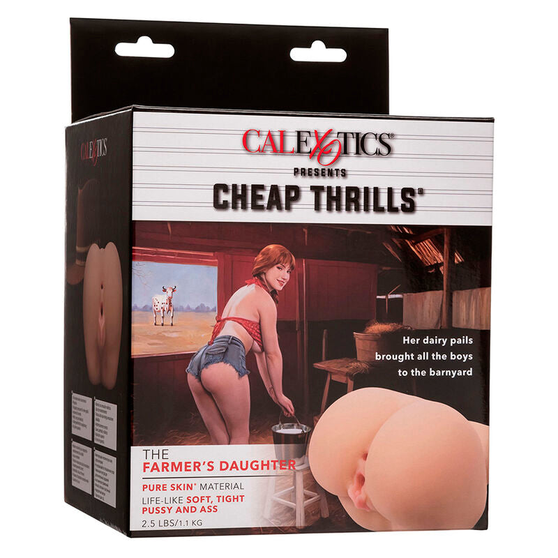 CalExotics - De Boerendochter Natuurlijke Realistische Dubbele Masturbator