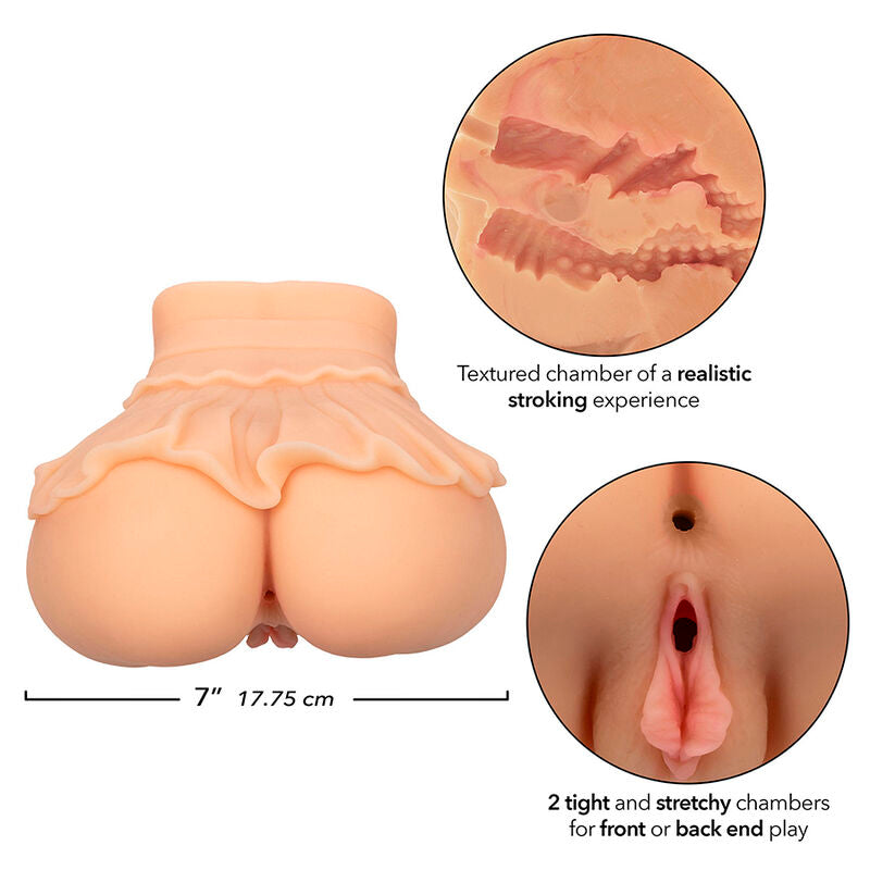 CalExotics - the Peep Show Girl Double Realistic Masturbator Flesh