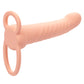 CalExotics - Maxx Dubbel Geribbeld Penetrator 10 Trillingen Natuurlijk