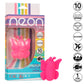 CalExotics - Neon Vibes the Flutter Vibe Stimulator 10 Vibrations Pink