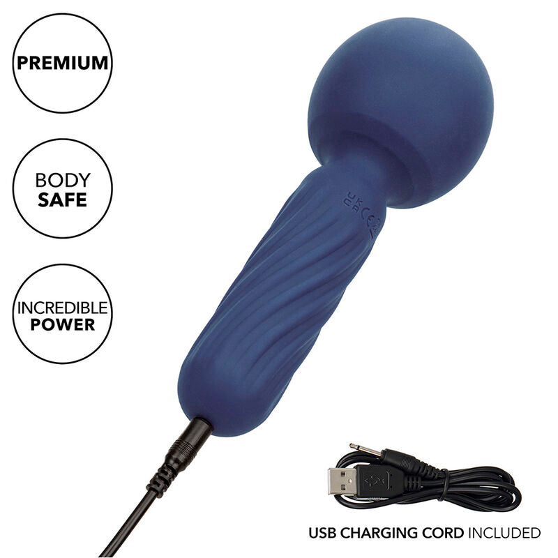 CalExotics - Charisma Seduction 12 Functie Massager 17,75 cm X 6,25 cm Paars